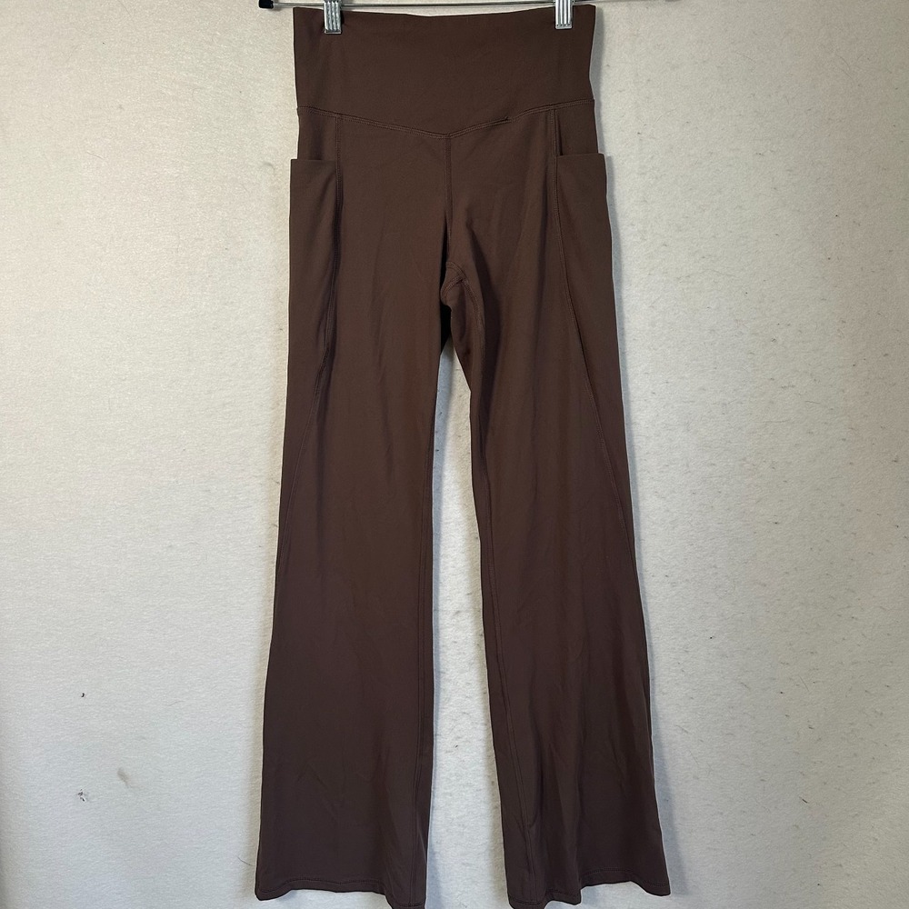 Member's Mark Women's Everyday Flare Yoga Pant Brown Size XS athleisure sporty